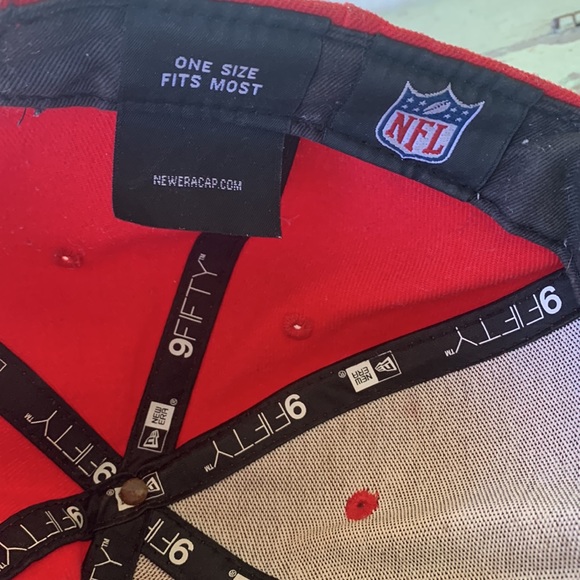 SF 49er red cap, one size fits most - Picture 5 of 11